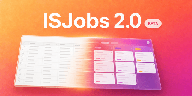 Announcing ISJobs 2.0 (Beta)